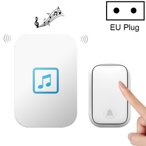 CACAZI FA86 Sonnette sans fil auto-alimentée pour maison intelligente, (blanc) SC1EUW894-20