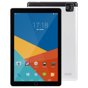 BDF P8 3G Téléphone Tablet PC, 8 pouces, 2GB + 32GB, Android 9.0, MTK8321 OCTA CORE CORTEX-A7, Support Dual Sim & Bluetooth & WiFi & GPS, Fiche UE (argent) SB564S1709-20