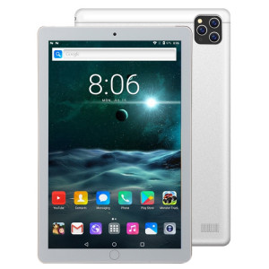 BDF A10 3G Téléphone Tablet PC, 10 pouces, 1 Go + 16 Go, Android 5.1, MTK6592 OCTA CORE CORTEX-A7, Support Dual Sim & Bluetooth & WiFi & GPS, Plug UE (Silver) SB570S1293-20