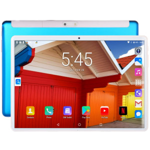 BDF S10 3G Tablet Tablet PC, 10,1 pouces, 2GB + 32GB, Android 9.0, MTK8321 OCTA CORE CORTEX-A7, Support Dual Sim & Bluetooth & Wifi & GPS, Plug UE (Bleu) SB572L399-20
