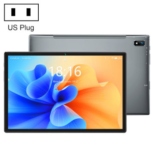  Bmax maxpad i10 Plus, 10,1 pouces, 4 Go + 128 Go, Android 10 OS UNISOC T618 Octa Core 2.0 GHz, support Face Unlock / Dual Sim / TF Card, réseau: 4G, Plug (Space Gray) SB67US1976-20