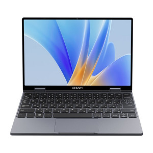 Ordinateur portable CHUWI MiniBook X Yoga, 10,8 pouces, 12 Go + 512 Go, Windows 10, Intel Celeron N5100 Quad Core 1,1 GHz-1,8 GHz, prise en charge WiFi 6 / Bluetooth / carte TF, (gris foncé) SC73DG900-20