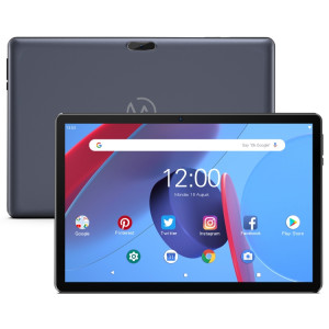 Tablette PC VASOUN M30, 10,1 pouces, Wonder+Wonder, Processeur quadricœur Android 11 RK3566, prise en charge WiFi/Bluetooth double bande, version globale avec Google Play, prise US (gris foncé) SV89DG575-20