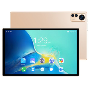 Tablette PC X12 4G LTE, 10,1 pouces, 4 Go + 32 Go, Android 8.1 MTK6750 Octa Core, prend en charge la double carte SIM, WiFi, Bluetooth, GPS (or) SH824J1484-20