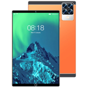 Tablette d'appel téléphonique S29 3G, 10,1 pouces, 1 Go + 16 Go, Android 5.1 MT6592 Octa Core, prise en charge double SIM, WiFi, BT, GPS (Orange) SH882J1378-20