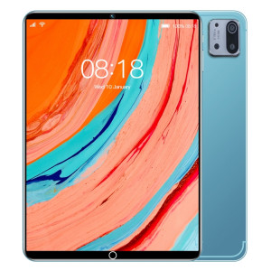 Tablette d'appel téléphonique X6 Pro 3G, 10,1 pouces, 1 Go + 16 Go, Android 5.1 MT6592 Octa Core, prise en charge double SIM, WiFi, BT, GPS (bleu) SH885L1938-20