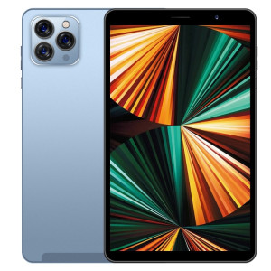 Tablette d'appel téléphonique Tab14 / P14, 1 Go + 16 Go, écran de 8,0 pouces, Identification faciale, Android 5.0 MTK6582 Quad Core, Réseau : 3G, GPS, OTG (Bleu) SH968L176-20