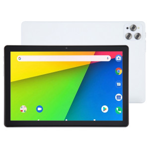 Tablette PC X30 4G LTE, 10,1 pouces, 4 Go + 128 Go, Android 11.0 MT6762 Octa-core, prise en charge double SIM/WiFi/Bluetooth/GPS, (blanc) SH975W1955-20