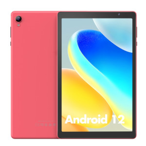 D10A Tablette PC 10,1 pouces, 2 Go + 32 Go, Processeur quadricœur Android 12 Allwinner A133, prise en charge WiFi 6/Bluetooth, version globale avec Google Play, prise US (rouge) SH981R323-20