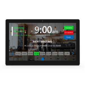 Tablette PC commerciale WA1542T, 15,6 pouces, 2 Go + 16 Go, Android 8.1 Quad Core 1,8 GHz, Bluetooth & WiFi & Ethernet & OTG, avec barre lumineuse LED (noir) SH053B478-20