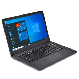 Ordinateur portable F3, 12.5 pouces, 4GB + 64 Go, Windows 10 OS, Intel Celeron N3350 Dual Core CPU 1.44GHZ-1.92GHz, Prise en charge de la carte TF et Bluetooth & Wifi & HDMI, US Plug (Noir) SH220B1043-20