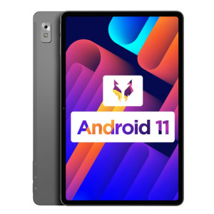 HEADWOLF Hpad1 4G LTE, 10,4 pouces, 8 Go + 128 Go, Android 11 Unisoc T618 Octa Core jusqu'à 2,0 GHz, prise en charge double SIM et WiFi et Bluetooth, version globale avec Google Play, prise US (gris) SH499H1318-20