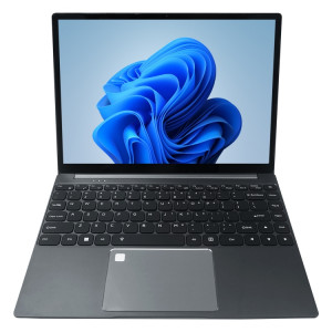 Ordinateur portable HONGSAMDE HSD1409, 14,1 pouces, 16 Go + 128 Go, Windows 10 Intel Celeron N5105 Quad Core jusqu'à 2,9 GHz, prise en charge de la carte TF et WiFi et BT et HDMI, prise US (gris foncé) SH63DG1755-20