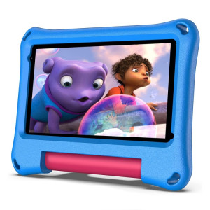 Tablette Vasoun M7 Kids, 7,0 pouces, 2 Go + 32 Go, Android 11 Allwinner A100 Quad Core CPU, support 2.4G WiFi / Bluetooth, version globale avec Google Play, US Plug (Blue) SV873L1588-20