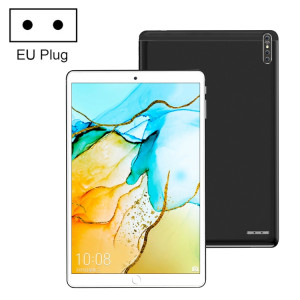 P30 3G Appel téléphonique Tablet PC, 10,1 pouces, 1 Go + 16 Go, Android 5.4GHz Octa-core Arm Cortex A7 1.4GHz, support WiFi / Bluetooth / GPS, Plug UE (Noir) SH932B1672-20