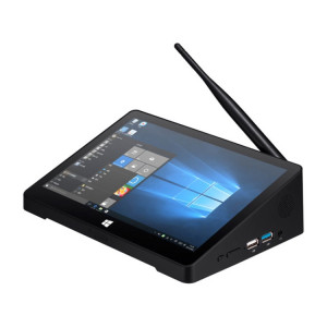 PICO X9S Mini PC tout-en-un, 9,0 pouces, 3GB + 64GB, Windows 10 Intel Celeron N4020 Dual Core jusqu'à 2,8 GHz, support WiFi & Bluetooth & TF Carte & HDMI & RJ45, US Plug (Noir) SP664B1487-20