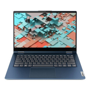 Lenovo Thinkbook 14S Portable Yoga, 14 pouces, 16 Go + 512 Go, Windows 10 Professional Edition, Intel Core I5-1135G7 quad noyau jusqu'à 4,2 GHz, support WiFi 6 & Bluetooth & HDMI, fiche américaine (bleu) SL50271657-20
