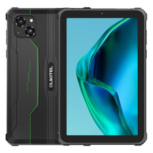  Tablette robuste OUKITEL RT3 Pro 4G Network IP68/IP69K, 4 Go + 128 Go, 8,0 pouces Android 14 MediaTek G81 Octa-Core Support Dual SIM, (vert) SO911G1086-20