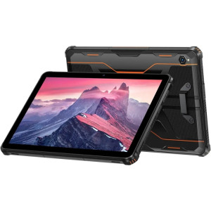  Tablette robuste OUKITEL RT9 4G Network IP68/IP69K, 6 Go + 256 Go, 11 pouces Android 14 Unisoc T606 Octa-Core Support Dual SIM, (Orange) SO912E555-20