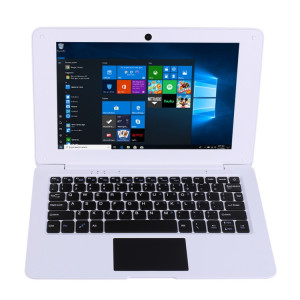 3350 Ordinateur portable de 10,1 pouces, 3GB + 32GB, Windows 10 OS, Intel Celeron N3350 Dual Core CPU 1.1GHZ-2.4GHz, Support & Bluetooth & WiFi & WiFi & HDMI, Fiche EU (Blanc) SH060W1018-20