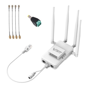 Répéteur WiFi pont sans fil VONETS VAR600-H 600 Mbps, avec 4 antennes + adaptateur DC SV10011851-20