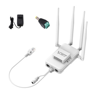 Répéteur WiFi pont sans fil VONETS VAR600-H 600 Mbps, avec adaptateur secteur + ensemble d'adaptateurs CC SV1002400-20