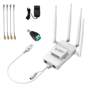 Répéteur WiFi pont sans fil VONETS VAR600-H 600 Mbps, avec adaptateur secteur + 4 antennes + ensemble d'adaptateurs CC SV1003863-20