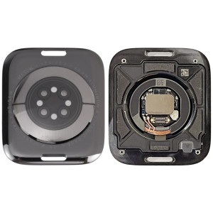 Pour Apple Watch Series 7 45MM Version GPS couvercle arrière en verre avec bobine de charge sans fil SH00561963-20