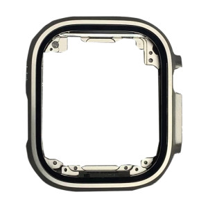 Pour Apple Watch Ultra 2 49 mm Cadre central en métal titane Plaque de lunette SH0124355-20