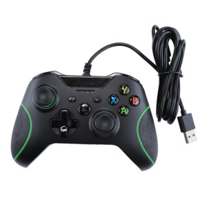 Gamepad de contrôleur de jeu d'USB câblé pour la console XBOX ONE / PC / ordinateur portable, longueur de câble: environ 2.1m SG00051692-20