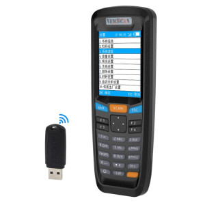 NEWSCAN NS6606H Collecteur de scanner de codes-barres sans fil à lumière rouge unidimensionnel SN001729-20