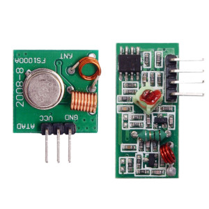 LDTR-WG0241 Émetteur sans fil DIY 433 MHz + module de réception super régénération (vert) SH469G1365-20