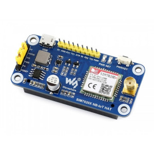 Waveshare NB-IoT HAT pour Raspberry Pi, pour l'Europe, l'Asie, l'Afrique, l'Australie SW4830812-20