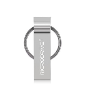 MicroDrive 8 Go USB 2.0 Porte-clés Métal U Disk (Gris) SM301H800-20
