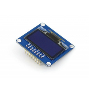 Waveshare 1,3 pouces 128 * 64 OLED, interfaces SPI / I2C, tête d'épingle verticale droite SW7161571-20
