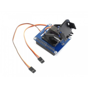 Waveshare 2-DOF Pan-Tilt HAT pour Raspberry Pi, détection d'intensité lumineuse, interface I2C SW96961604-20