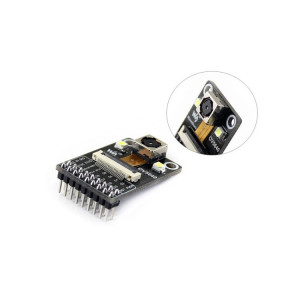 Carte de module de caméra Waveshare OV5640 (C), 5 mégapixels (2592x1944), mise au point automatique avec flash LED intégré SW99331354-20
