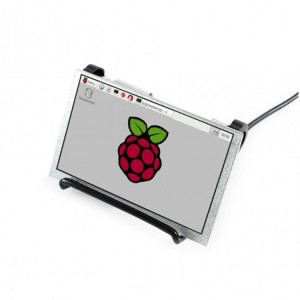 Écran Waveshare 5,0 pouces 800x480 IPS pour Raspberry Pi, interface DPI, No Touch SW839426-20