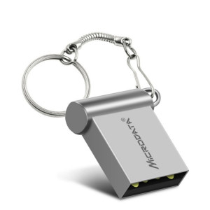 MiCRODATA 32GB USB 2.0 Computer Car Mini-Disk Mini U Disk (Silver Grey) SM31AA501-20