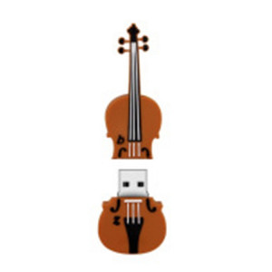 MicroDrive 4GB USB 2.0 Medium Violin U Disk SM4781515-20