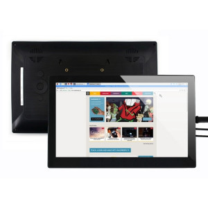 WAVESHARE 13.3Inch HDMI LCD (H) Écran tactile capacitif LCD avec couvercle en verre trempé, prend en charge plusieurs mini-PCs, multi-systèmes multiples SH00041246-20