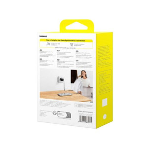 Baseus Travel Charger Palm Series Type-C, PD 3.0, QC 3.0, 30W, Black EU (P10111605113-00) DA817594-20