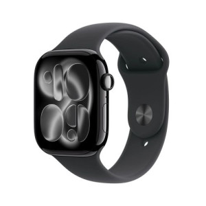 Apple Watch Series 11 (2025) GPS 46mm Jet Black Alu Case, Black Sport Band M/L EU MEUX4 DP35500667-20