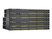 Cisco Catalyst 2960X-48LPS-L Switch Managed 48 x 10/100/1000 (PoE+) + 4 x Gigabit SFP desktop, rack-mountable PoE+ (370 W) XIWSCXLPSL18-20