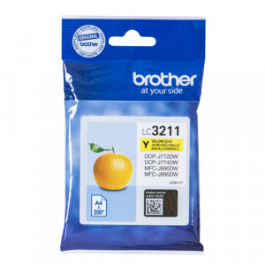 Brother LC-3211 Y jaune 382013-20