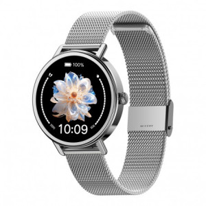 Blackview X30 (Montre connectée 1.26'' Appels Bluetooth) Argent BX30_SIL-20