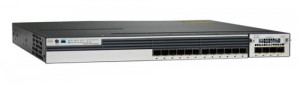 CISCO Catalyst 3750X 12 Port GE SFP IP 1PSU, 2Fan Incl: C3KX-NM-1G XIWSCXSE66-20