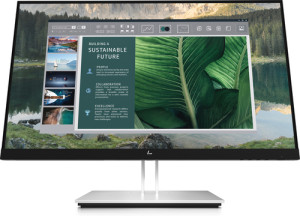 HP E24u G4 23.8 pouces IPS FHD 16:9 USB-C Monitor Black/Sil (1920x1080)/HA/TI/SW/PI/VGA/HDMI/DP/VESA XP2341738D1542-20