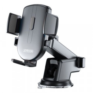 Joyroom Car Mount Clamp Holder (Dashboard and Windshield Version) with Extendable Arm, 210 rotation, 4-6.7 inch, Black (JR-OK3) DO239976-20