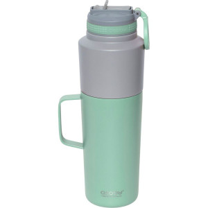 Asobu Twin Pack Bottle avec Mug Menthe, 0.9 L + 0.6 L 766446-20